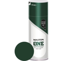 Peinture aérosol Maston ONE mat RAL 6005 Moss Green 400 ml