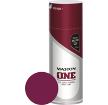 Peinture aérosol Maston ONE - mat RAL3003 Ruby Red 400 ml