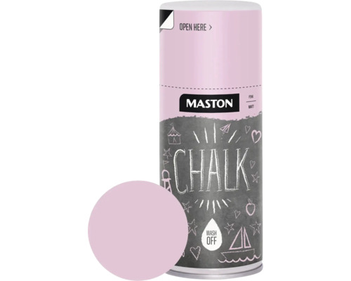 Peinture aérosol craie Chalk pink 150 ml