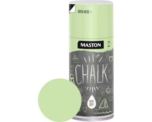 Peinture aérosol craie Chalk green 150 ml