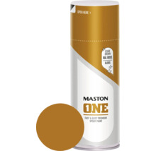 Peinture aérosol Maston ONE! brillante RAL 8001 brun terre de Sienne 400 ml