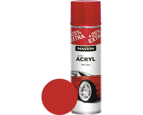 Spray de protection pour métaux AutoACRYL Maston rouge 500 ml