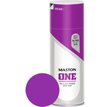 Peinture aérosol Maston ONE! mate satinée RAL 4006 pourpre signalisation 400 ml