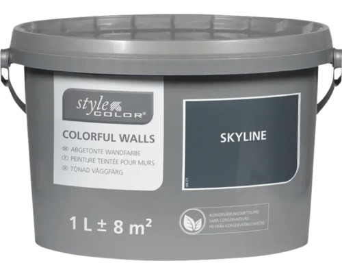 Peinture mur et plafond StyleColor COLORFUL WALLS skyline 1 l