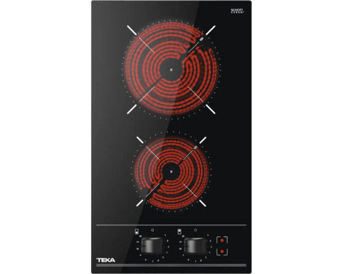 Teka Glaskeramik Kochfeld mit zwei Kochzonen