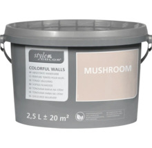 Peinture mur et plafond StyleColor COLORFUL WALLS mushroom 2,5 l-thumb-0