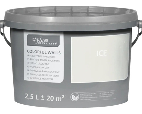 Peinture mur et plafond StyleColor COLORFUL WALLS ice 2,5 l