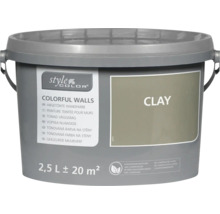 Peinture mur et plafond StyleColor COLORFUL WALLS clay 2,5 l-thumb-0