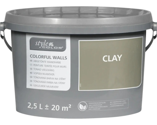 Peinture mur et plafond StyleColor COLORFUL WALLS clay 2,5 l