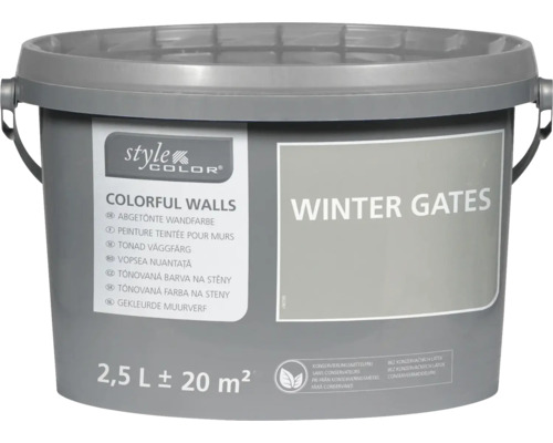 Peinture mur et plafond StyleColor COLORFUL WALLS winter gates 2,5 l