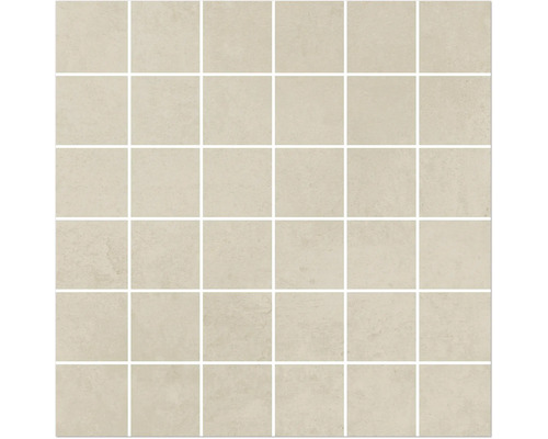 Mosaïque MIRAVA Manhattan ivory lappato 30 x 30 x 0,9 cm