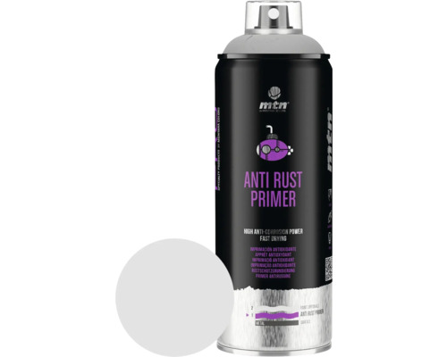 Peinture aérosol primaire antirouille MTN Montana PRO gris 400 ml Peinture aérosol primaire antirouille MTN Montana PRO gris 400 ml