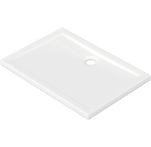 Receveur de douche rectangulaire avec écoulement