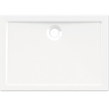 Receveur de douche rectangulaire avec écoulement