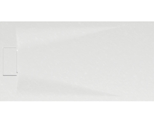 Duschwanne SCHULTE DWM-Tec 80 x 160 x 3.2 cm weiß matt strukturiert D2018016 70 Weisse Duschwanne