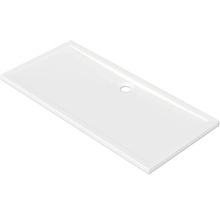 Receveur de douche rectangulaire avec écoulement