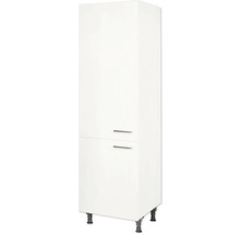 Hochschrank mit zwei Türen und Füßen