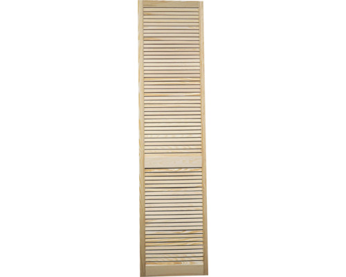 Porte persienne pin ouvert 201,3x59,4x2cm