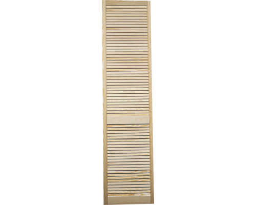 Porte persienne pin ouvert 242,2x59,4x2cm