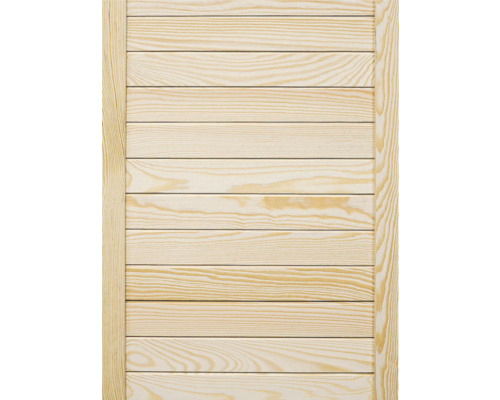 Porte profilée pin fermé 199,5x49,4x2cm