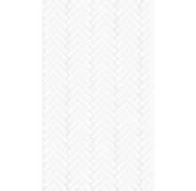 Motif à chevrons blanc pour mur ou sol