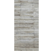 Revêtement en bois avec planches horizontales pour la décoration murale
