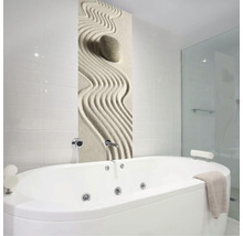 Panneau mural de douche mySpotti Shower Zen pierres sable 255 x 150 cm SH-255150-1395-HB