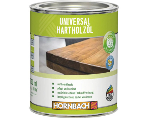 Huile pour bois dur universelle HORNBACH à faire mélanger dans le coloris souhaité