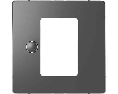 Disque central Merten MEG5775-6034 cache pour régulateur de température universel avec écran tactile D-Life anthracite