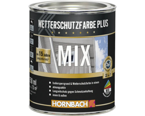 HORNBACH Wetterschutzfarbe Plus im Wunschfarbton mischen lassen