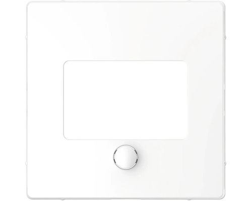 Disque central Merten MEG5775-6035 cache pour régulateur de température universel avec écran tactile D-Life blanc lotus