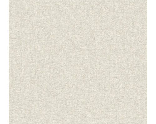 Papier peint intissé 39353-2 Famous Garden uni taupe beige gris Papier peint textile à structure fine