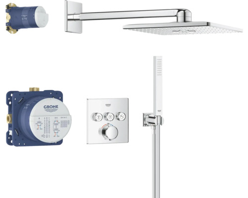 Thermostat de douche encastré Grohe Quickfix Precision Smart Control chrome 34875000