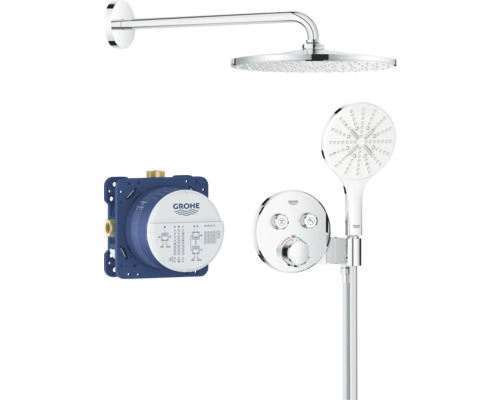 Thermostat de douche encastré Grohe Quickfix Precision Smart Control chrome 34877000