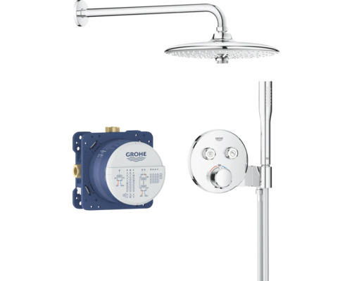 Thermostat de douche encastré Grohe Quickfix Precision Smart Control chrome 34878000