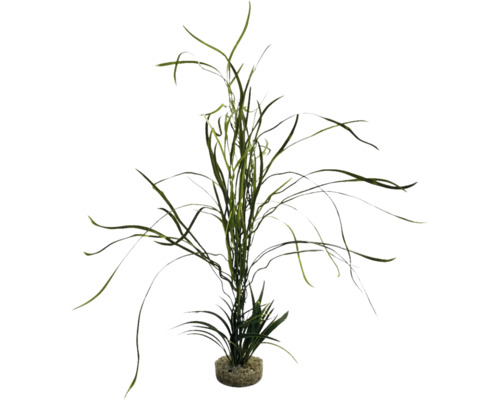 Plante en plastique Sydeco Water hair grass 39 cm de hauteur Plante d''aquarium artificielle pour la décoration d''aquariums