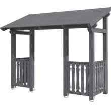 Pavillon de jardin en bois avec toit