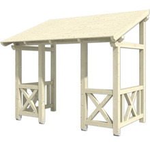 Pavillon en bois avec toit