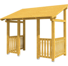 SKAN HOLZ Vordach Paderborn 8 eiche hell 336x202 cm