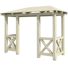 Pavillon de jardin en bois avec toit