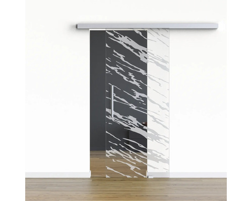 Pertura Glasschiebetür Komplettset Glera Vision 01 900x2050 mm Rechts inkl.Beschlag Selir Aluminium natur,Stangengriff Pertura Glasschiebetür Komplettset Glera Vision 01 900x2050 mm Rechts inkl.Beschlag Selir Aluminium natur,Stangengriff