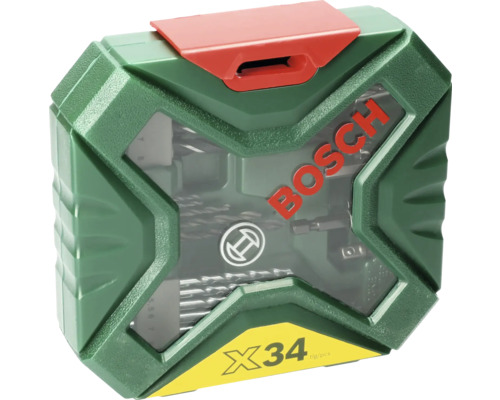 Bosch X34 Bohrerset im Koffer