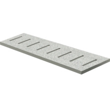 Betonrinne mit Schlitzen zur Wasserableitung
