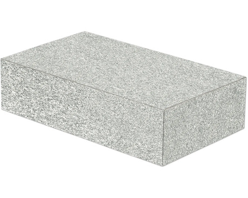 Bloc de marche en grès cérame fin Montorfano New Granite 60 x 35 x 15 cm