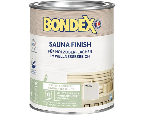Finition BONDEX Sauna blanc 1 l