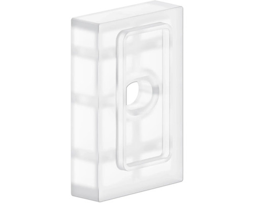 Transparentes Befestigungselement für ein Paneel