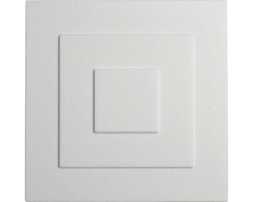 Quadratisches Deckenelement mit abgestuften Ebenen