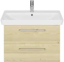 Combinaison de lavabo avec deux tiroirs et un lavabo à poser