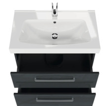 Meuble-lavabo avec vasque et deux tiroirs