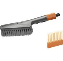 Brosse de lavage Gardena avec raccord d''eau et brosse de nettoyage